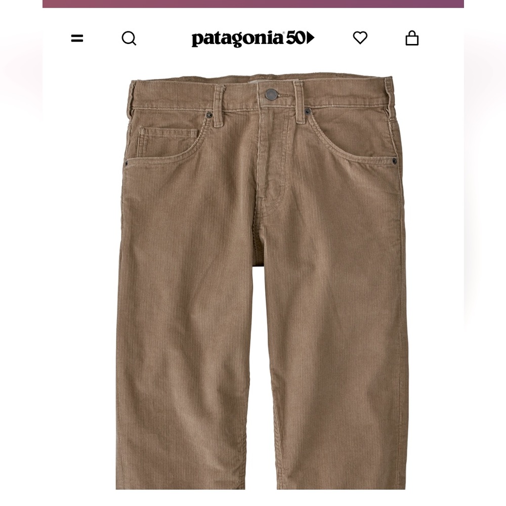 Patagonia Corduroy Men’s Pants, size 32x32